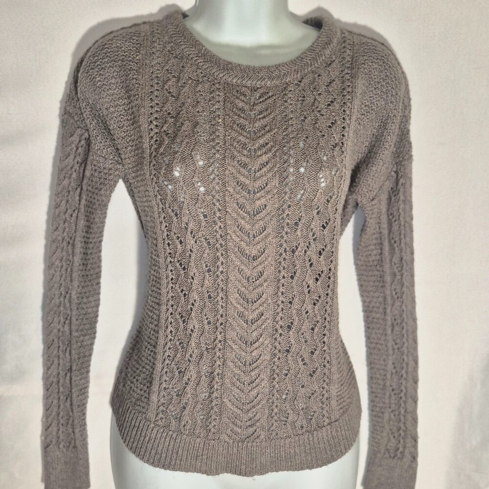 OLD NAVY stylish knit sweater Light Brown in size XS